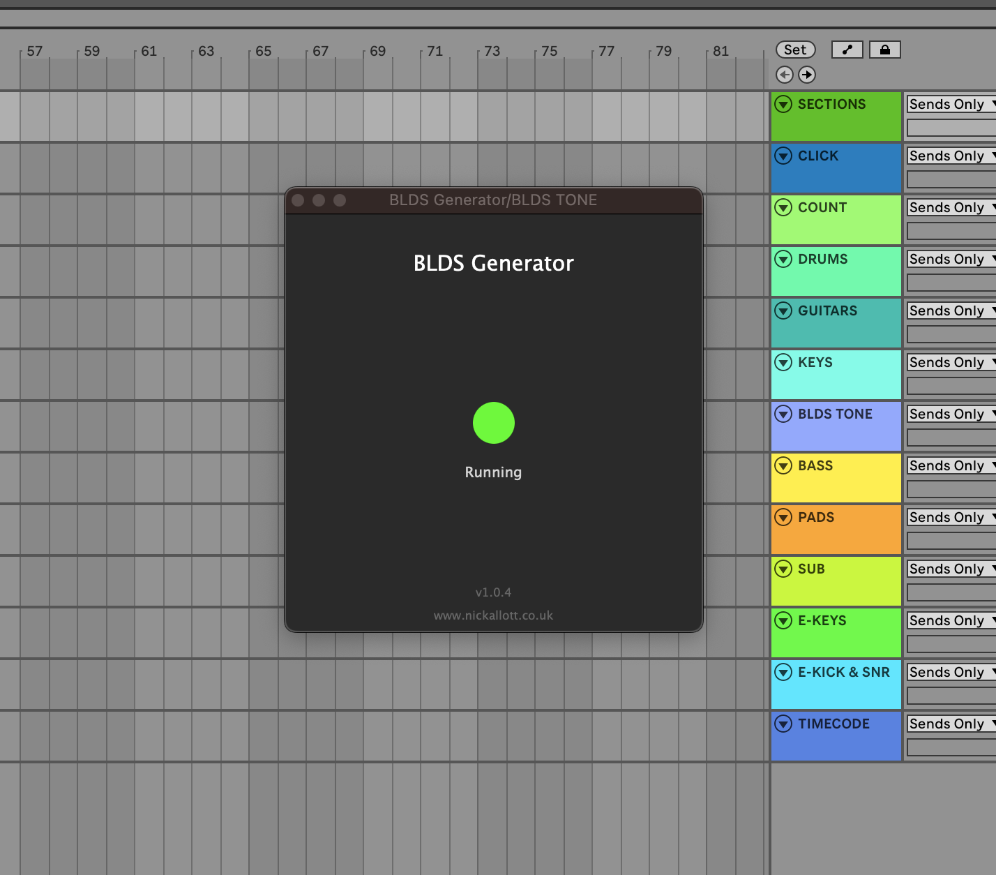 BLDS Generator — VST3/AU Plugin